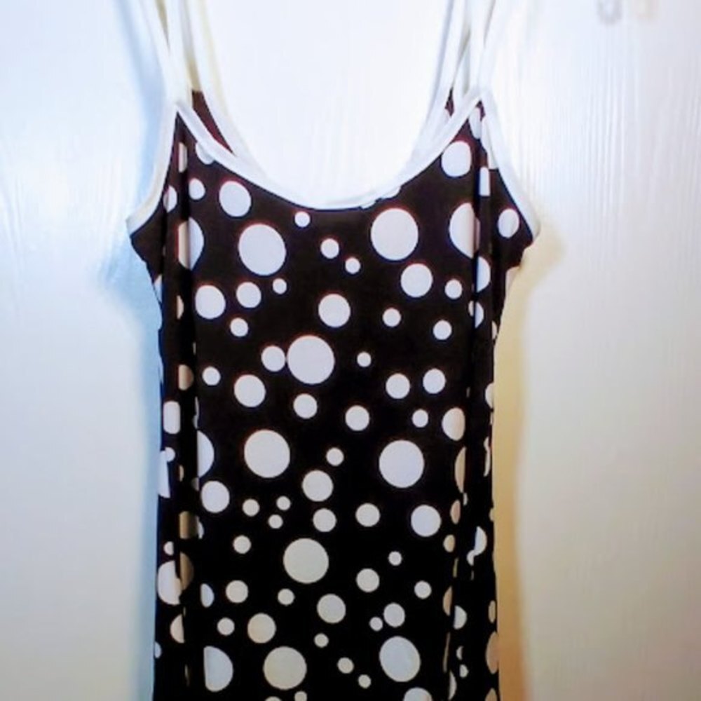 WET SEAL • Polka Dot Spaghetti Strap Top NWT-Large - Picture 6 of 16